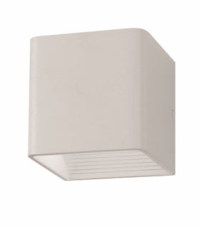 Oprawa Ścienna Kinkiet 5W V-TAC Góra/Dół Bridgelux Chip Biały Kwadrat VT-758 3000K 560lm