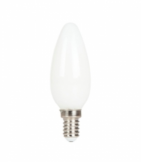Żarówka LED E14 4W Filament, Klosz: Mleczny, Zimna, Barwa:6400K, Trzonek:E14 V-TAC 71031