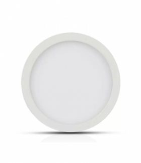Panel Premium V-TAC 24W LED SAMSUNG CHIP Okrągły 300x12mm VT-624 3000K 2000lm 5 Lat Gwarancji