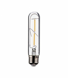 Żarówka LED E27 2W T30 Filament, klosz: Transparentny, Ciepła, Barwa:2700K, Trzonek:E27 V-TAC 7251