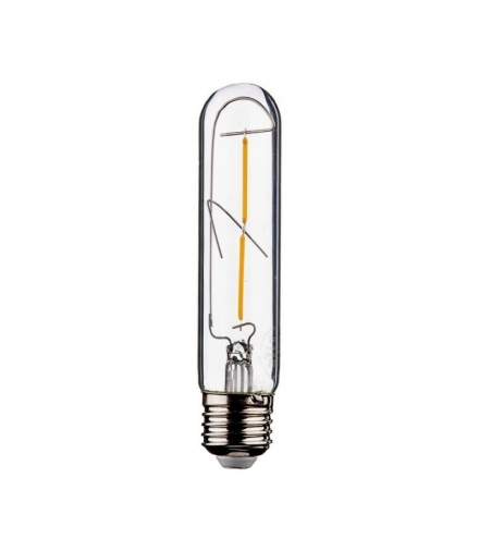Żarówka LED E27 2W T30 Filament, klosz: Transparentny, Ciepła, Barwa:2700K, Trzonek:E27 V-TAC 7251