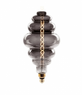 Żarówka LED E27 8W dekoracyjna S200, Klosz: Bursztynowy, Super Ciepła (barwa zachód słońca), Barwa:2200K, Ściemniana, Trzonek:E27 V-TAC 7465