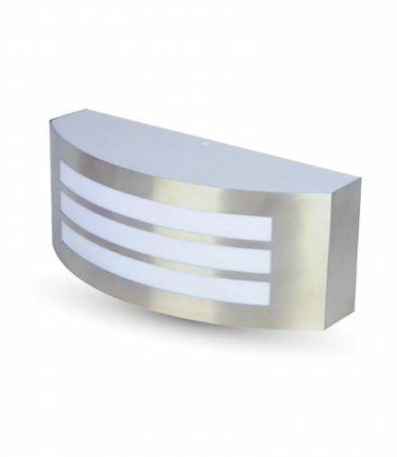 Kinkiet Ogrodowy V-TAC E27 Stal Nierdzewna i PC IP44 VT-7680