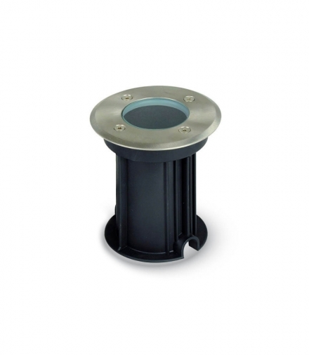 Oprawa Gruntowa Okrągła Stal Szczotkowana GU10 IP65 V-TAC VT-7677