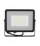 Projektor LED V-TAC 50W SAMSUNG CHIP SLIM Czarny 120lm/W VT-56 4000K 6000lm 5 Lat Gwarancji