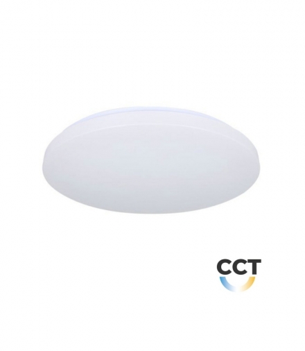 Plafon V-TAC 24W Mleczny Zmiana Koloru CCT fi.350 VT-8424 2700K-6400K 1440lm