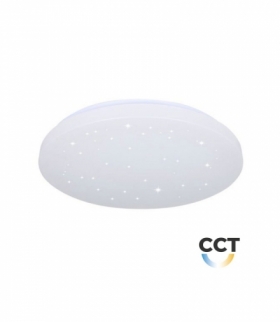 Plafon V-TAC 36W Gwiazdy Zmiana Koloru CCT fi.480 VT-8436 2700K-6400K 2160lm