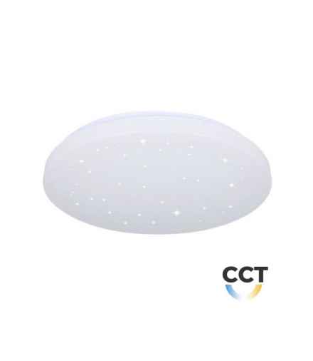 Plafon V-TAC 36W Gwiazdy Zmiana Koloru CCT fi.480 VT-8436 2700K-6400K 2160lm