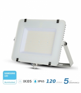 Projektor LED V-TAC 150W SAMSUNG CHIP SLIM Biały 120lm/W VT-156 4000K 18000lm 5 Lat Gwarancji