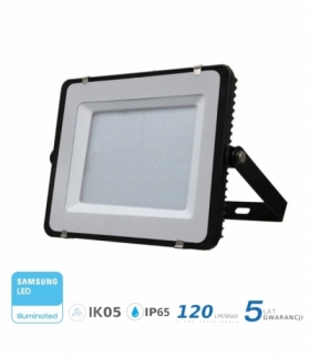 Projektor LED V-TAC 300W SAMSUNG CHIP SLIM Czarny 120lm/W VT-306 6400K 36000lm 5 Lat Gwarancji