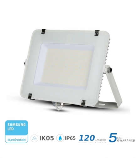 Projektor LED V-TAC 300W SAMSUNG CHIP SLIM Biały 120lm/W VT-306 4000K 36000lm 5 Lat Gwarancji