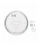 Plafon LED V-TAC SAMSUNG CHIP 15W IP65 Okrągły Czujnik Mikrofalowy/Moduł Awaryjny 3h VT-19 4000K 1400lm 3 Lata Gwarancji