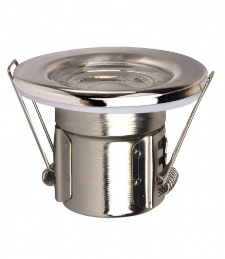 Oczko LED SAMSUNG CHIP 5W Hermetyczne IP65 Ściemnialne Chrom VT-885 4000K 500lm 5 Lat Gwarancji