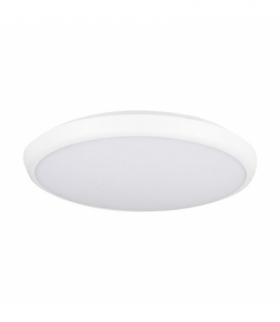 Plafon LED V-TAC Czujnik Mikrofalowy SAMSUNG CHIP 12W SLIM IP65 fi270mm VT-12SS 4000K 1440lm 5 Lat Gwarancji