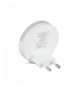 Lampka Nocna do Gniazdka LED V-TAC SAMSUNG CHIP Okrągła VT-82 3000K 10lm