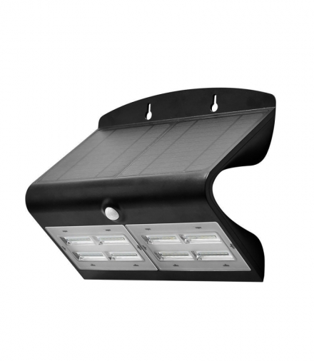 Projektor Solarny 6.8W LED + Czarny+Czarny V-TAC VT-767-7 4000K 800lm