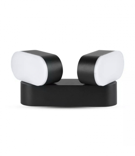 Kinkiet Ścienny V-TAC 12W LED Obrotowy 350st Czarny VT-814 3000K 1100lm