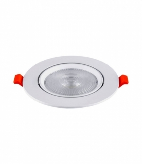 Oprawa V-TAC LED Downlight SAMSUNG CHIP 10W Ruchoma VT-2-10 3000K 900lm 5 Lat Gwarancji