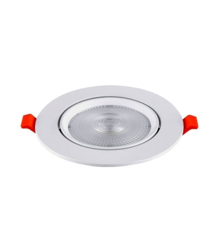 Oprawa V-TAC LED Downlight SAMSUNG CHIP 10W Ruchoma VT-2-10 3000K 900lm 5 Lat Gwarancji