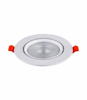 Oprawa V-TAC LED Downlight SAMSUNG CHIP 10W Ruchoma VT-2-10 4000K 900lm 5 Lat Gwarancji