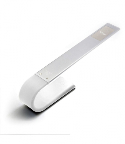 Lampka Biurkowa V-TAC 6.5W LED Ładowanie Ściemnianie 3w1 Biała VT-1037 2700K-6400K 110lm