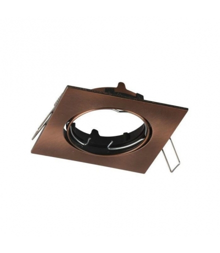 Oprawa Oczko V-TAC GU10 Kwadrat Ruchoma Miedź VT-779SQ 3 Lata Gwarancji