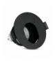 Oprawa Oczko V-TAC GU10 Asymetryczna Wpuszczana Czarna Okrągła VT-874 3 Lata Gwarancji
