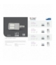 Oprawa Uliczna LED V-TAC SAMSUNG CHIP 200W Class II DIM VT-202ST 4000K 28000lm 5 Lat Gwarancji