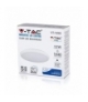Plafon LED V-TAC Sufitowy SAMSUNG CHIP 12W SLIM IP65 fi27cm VT-12S 6400K 1440lm 5 Lat Gwarancji