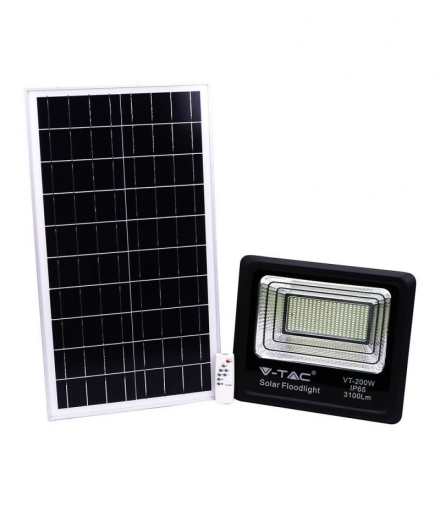 Projektor LED Solarny V-TAC 40W IP65 VT-200W 6000K 3100lm