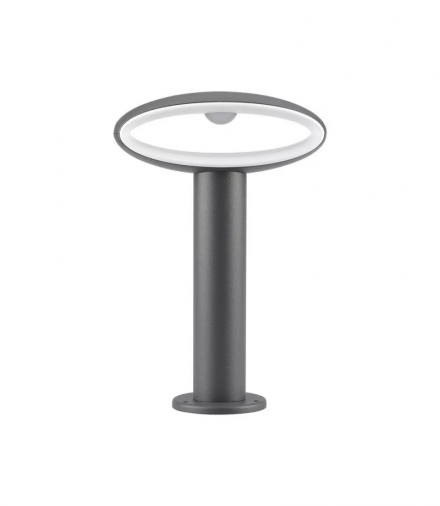 Słupek Ogrodowy V-TAC 9W LED Szary Aluminium 30cm IP54 VT-909 4000K 500lm