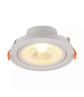 Oprawa V-TAC Downlight 7W LED Okrągły Biały VT-8407 3000K 560lm