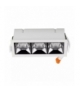 Oprawa V-TAC Downlight SAMSUNG CHIP 12W UGR19 CRI90+ 36st VT-2-12 5700K 960lm 5 Lat Gwarancji