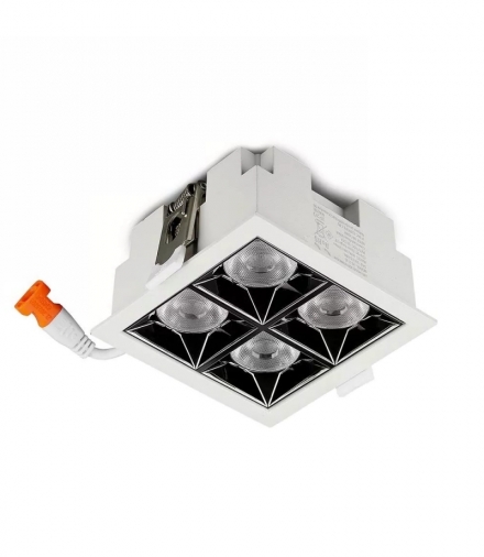 Oprawa V-TAC Downlight SAMSUNG CHIP 16W UGR19 CRI90+ 36st VT-2-16 4000K 1280lm 5 Lat Gwarancji