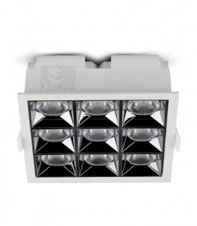 Oprawa V-TAC Downlight SAMSUNG CHIP 36W UGR19 CRI90+ 36st VT-2-36 4000K 2880lm 5 Lat Gwarancji