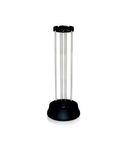 Lampa Bakteriobójcza Wirusobójcza 38W 60m2 UVC OZON LCD Sensor ruchu Pilot V-TAC VT-3338