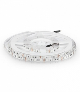 Taśma LED V-TAC SMD5050 300LED IP20 9W/m VT-5050 RGB 1000lm