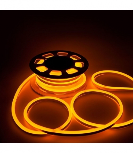 Neon Flex 24V 10mb 8W/m V-TAC VT-555 Żółty 320lm