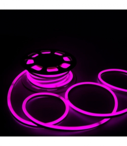 Neon Flex 24V 10mb 8W/m V-TAC VT-555 Różowy 320lm