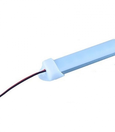 Sztywna Listwa LED V-TAC 144LED SMD4014 (1m Pasek + Profil + Klosz) VT-4014 3000K 1700lm