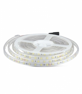 Taśma LED V-TAC SMD5050 600LED 24V IP65 RĘKAW VT-5050 6400K 500lm