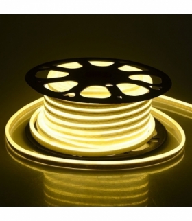 Neon Flex 24V V-TAC 120LED/m 24V IP65 10mb VT-559 3000K 1000lm