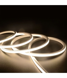 Neon Flex V-TAC 24V IP65 8W CRI90+ 5mb VT-560 3000K 530lm