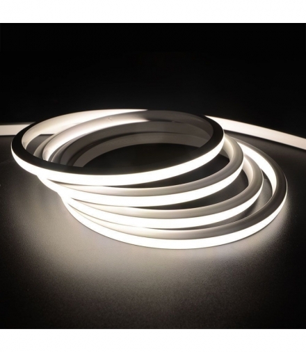 Neon Flex V-TAC 24V IP65 8W CRI90+ 5mb VT-560 4000K 530lm