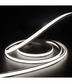 Neon Flex V-TAC 24V IP65 8W CRI90+ 5mb VT-560 6400K 530lm