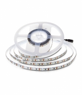 Taśma LED V-TAC SMD2835 1200LED 24V IP20 Podwójne PCB 10mb 7,2W/m 120LED/m VT-2835 3000K 600lm