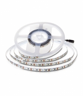 Taśma LED V-TAC SMD2835 1200LED 24V IP20 Podwójne PCB 10mb 7,2W/m 120LED/m VT-2835 4000K 600lm