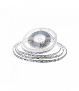 Taśma LED V-TAC SMD2835 1200LED 24V IP65 Podwójne PCB 10mb 7,2W/m 120LED/m VT-2835 6400K 600lm