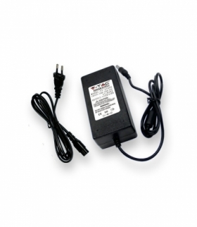 Zasilacz LED V-TAC 30W 12V 2.5A Wtyczkowy desktop z przewodami VT-23031