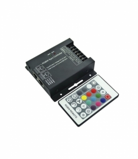 Sterownik Taśm LED RGBW Radiowy 12V/24V 288W/576W RJ45 V-TAC VT-2424